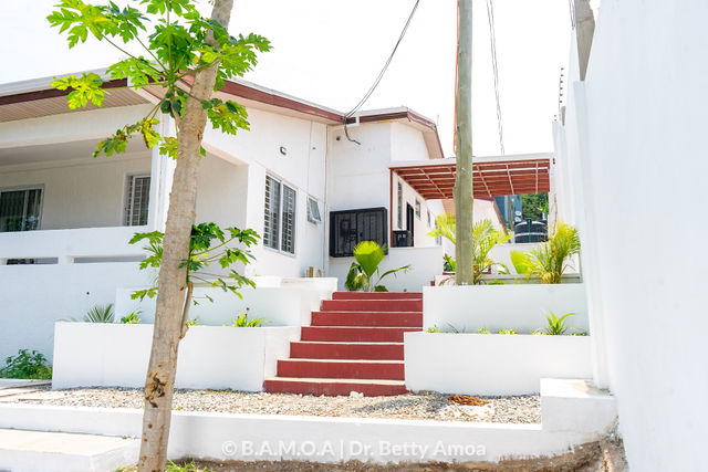 Residence entrance and compound
